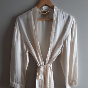 Vintage Silk Robe